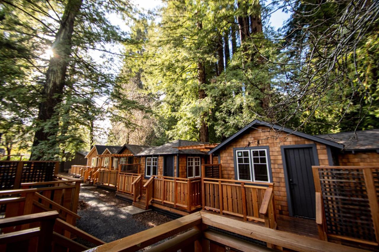 Dawn Ranch Hotel Guerneville Bagian luar foto