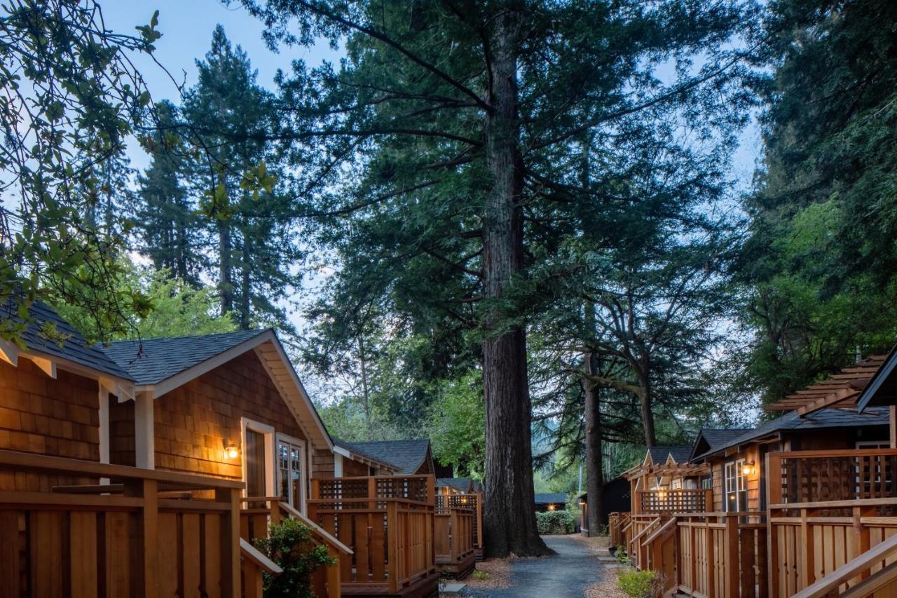 Dawn Ranch Hotel Guerneville Bagian luar foto